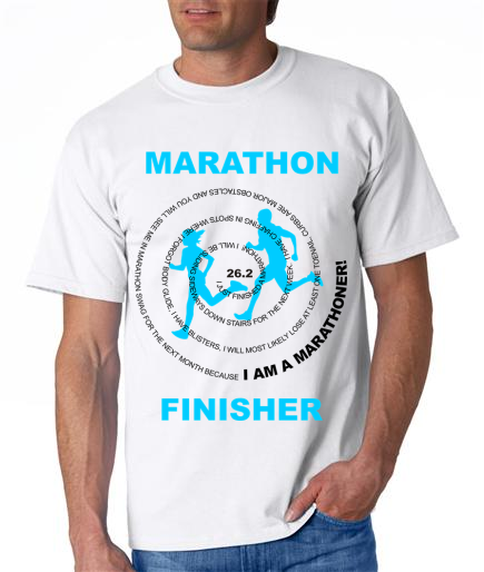 Marathon Finisher Mens SS Shirt